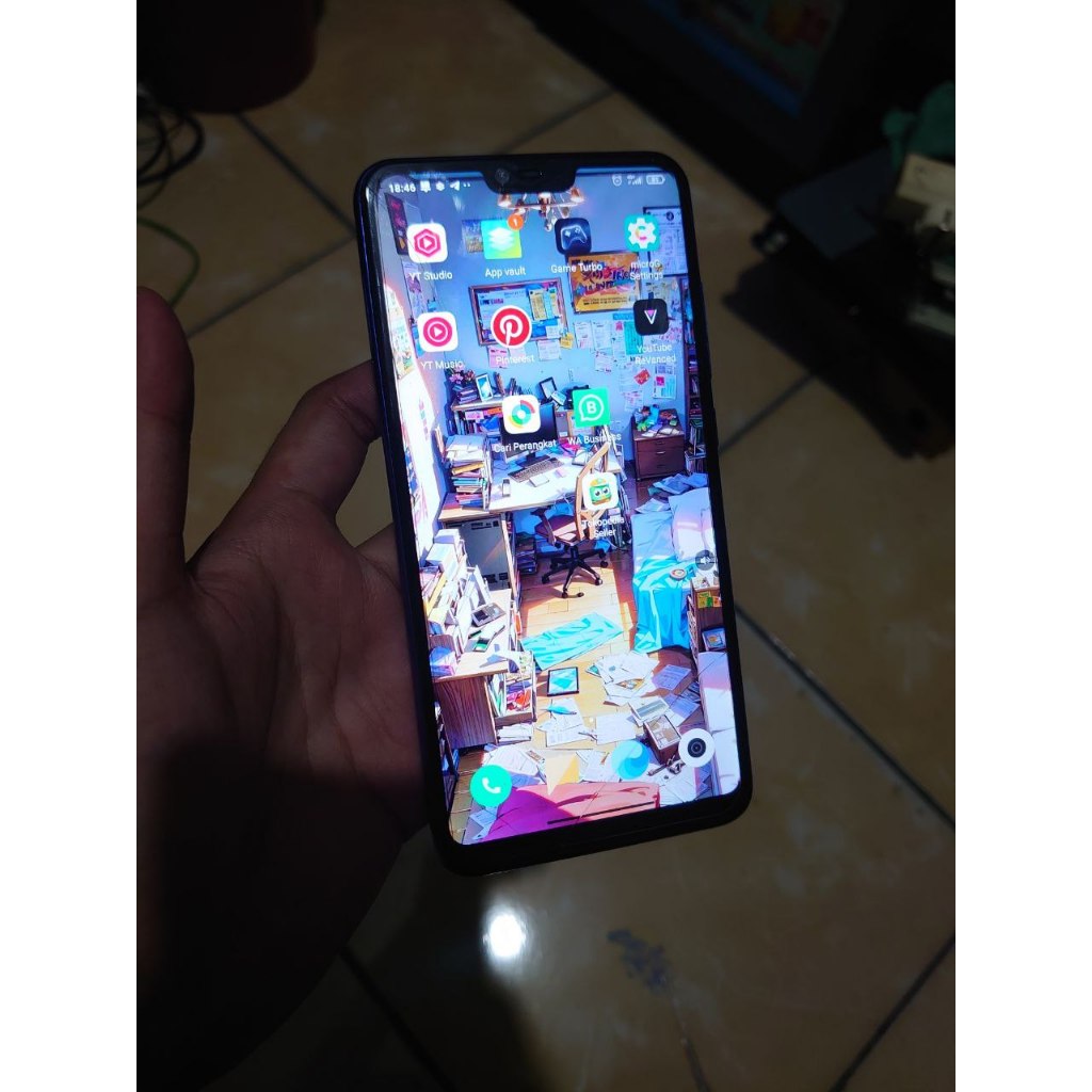 mi 8 lite minus ringan