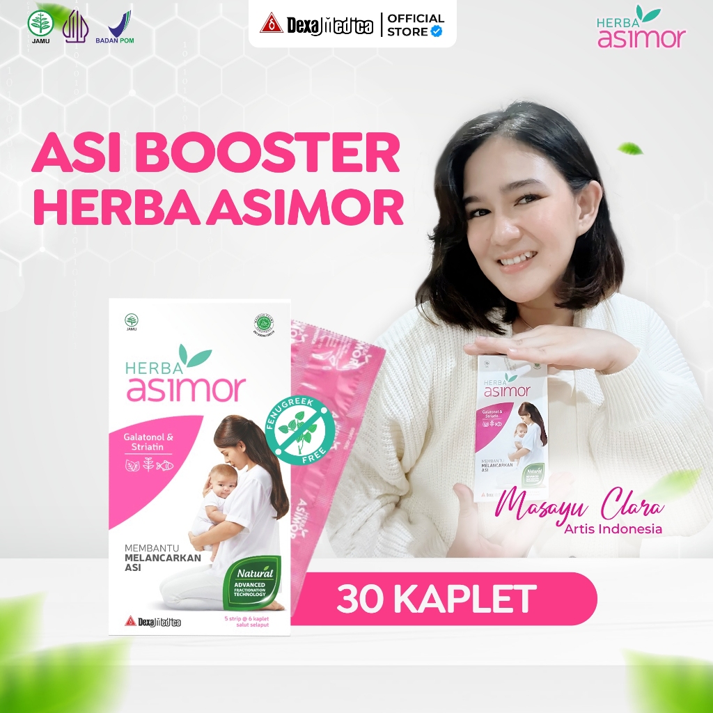 1 Box HERBA Asimor 30 Kaplet – Asi Booster