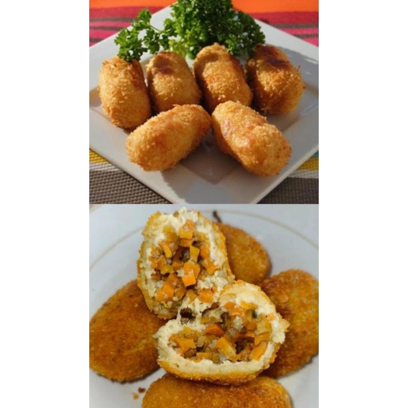 

Kroket daging dan sayur