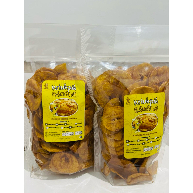 

KERIPIK PISANG TANDUK VARIAN BROWN SUGAR by Kriukpik Banana