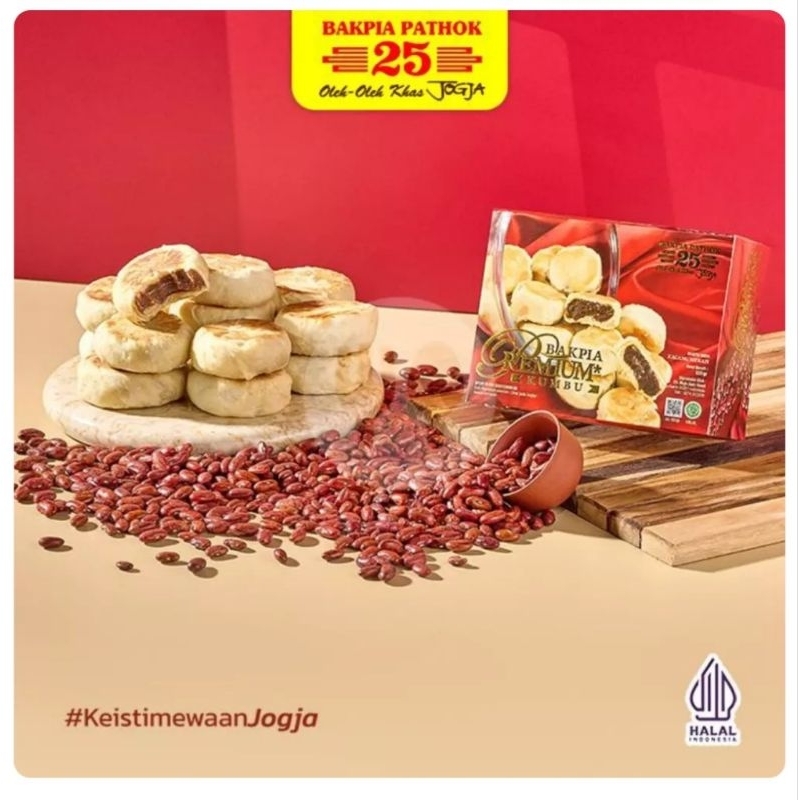 

Bakpia Pathok 25 Premium Kumbu isi 15