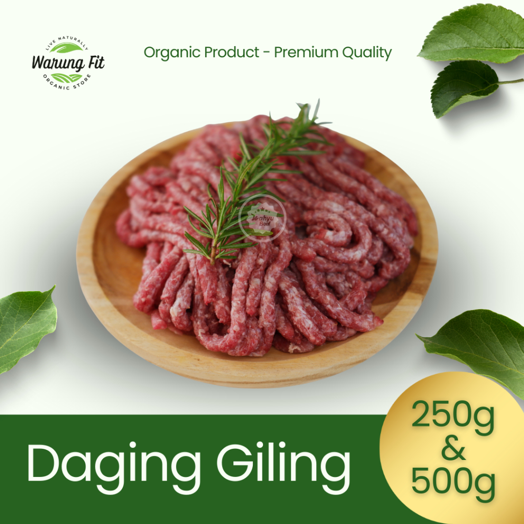

Daging Sapi Giling Organik Wahyu Beef - Daging Sapi Organik Wahyu Beef - Grass Fed Beef