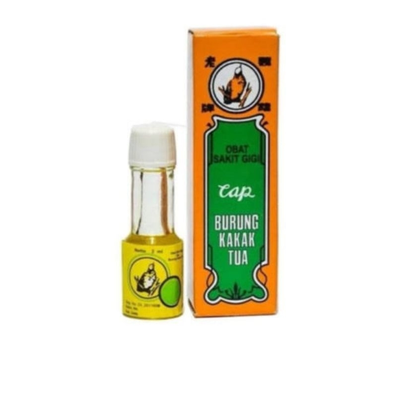 Obat Sakit Gigi Cap Burung Kakak Tua