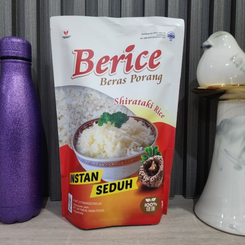 

Beras Porang Shirataki BERICE berat 1 KG