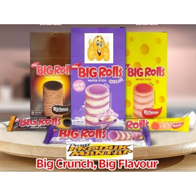 

ROLLS BIG KEJU / Nabati Big Roll / Rolls 1000