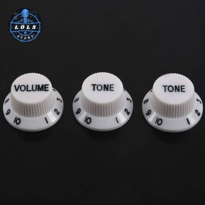 KNOB VOLUME KNOB TONE COVER PENUTUP POTENSIO GITAR ELEKTRIK
