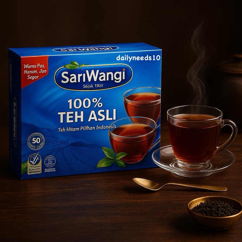 

Sari Wangi Teh Celup 50pcs dan Sari Wangi 25pcs