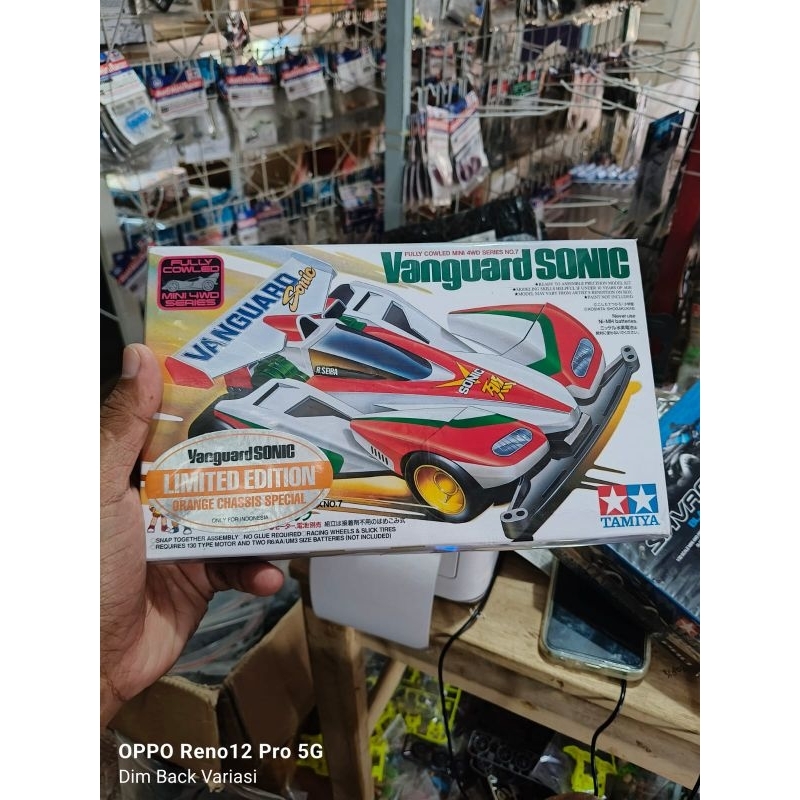 Tamiya 19407 Vanguard Sonic Limited Edition Orange Chassis Special ( Super 1 Chassis )