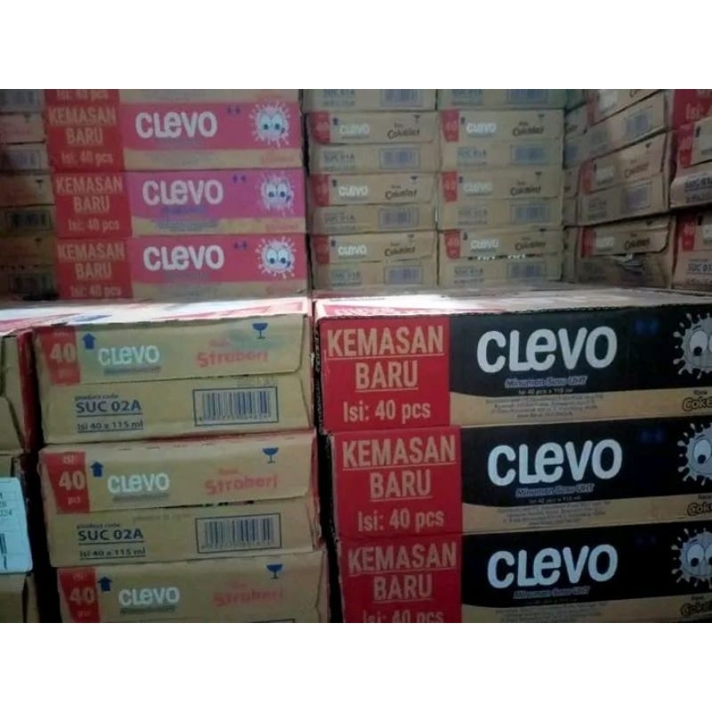 

clevo 1 dus isi 40 exp Febuari 2026 rasa coklat