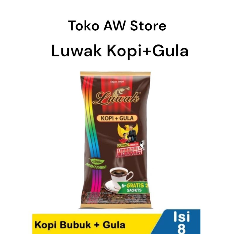 

Kopi Luwak Kopi Gula Bag Isi 8 l Minuman Sachet Kopi