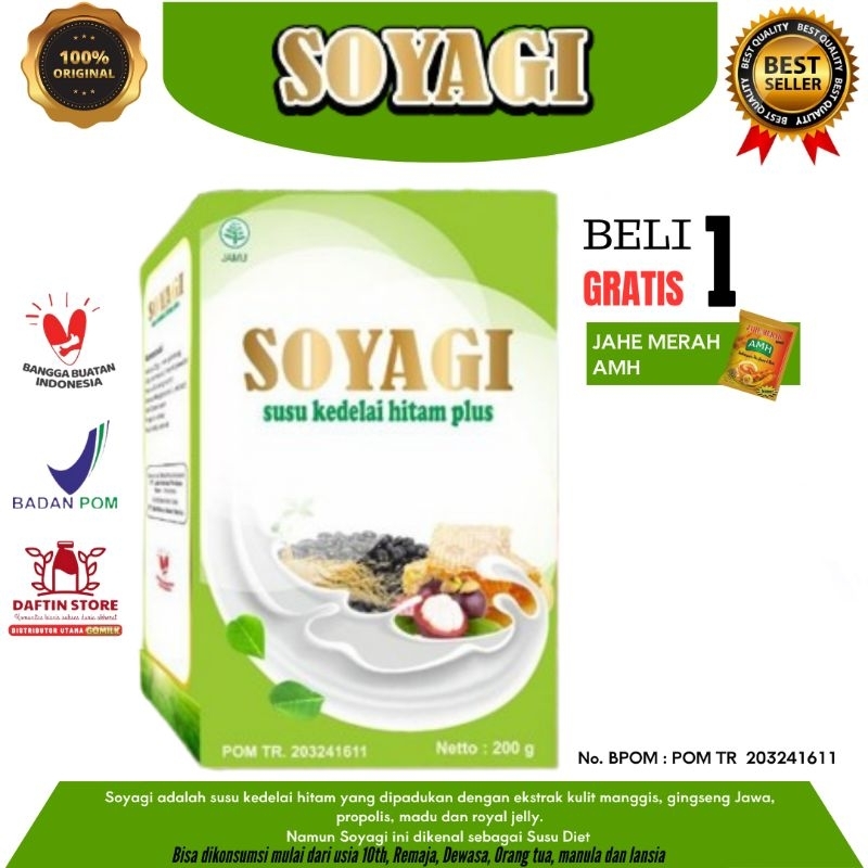 

SOYAGI Kedelai plus Herbal Susu Diet