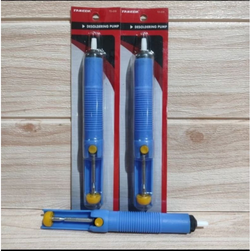 Sedot Timah Solder Takeda Sedotan Timah Solder Penyedot Timah Solder Sucker Desoldering Pump Alat Se