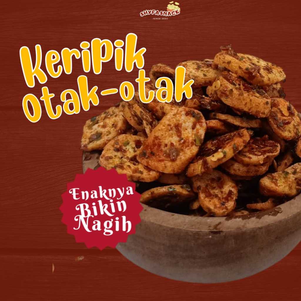 

KERIPIK OTAK--OTAK PEDAS DAUN JERUK NEW