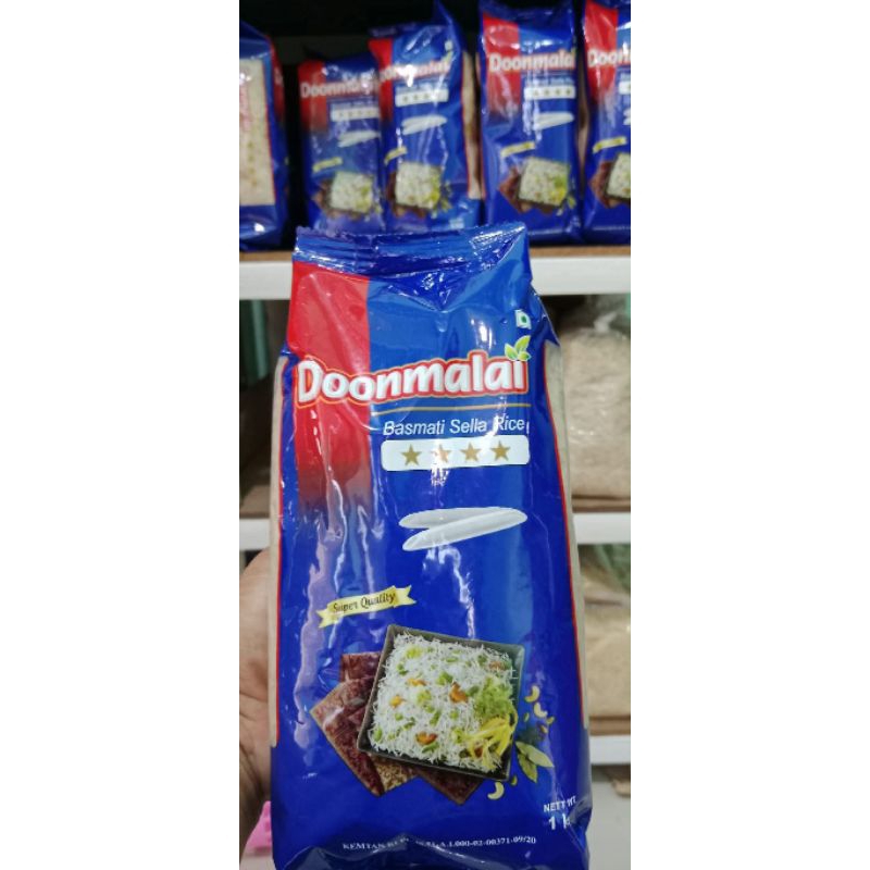 

Beras Basmati Doonmalai kemasan 1 kg