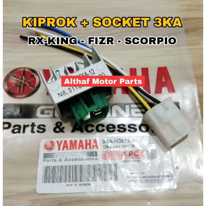 Kiprok Regulator Plus Soket Kiprok RX King Kiprok 3KA RX K Fizr Scorpio Kiprok Regulator RX King Sok