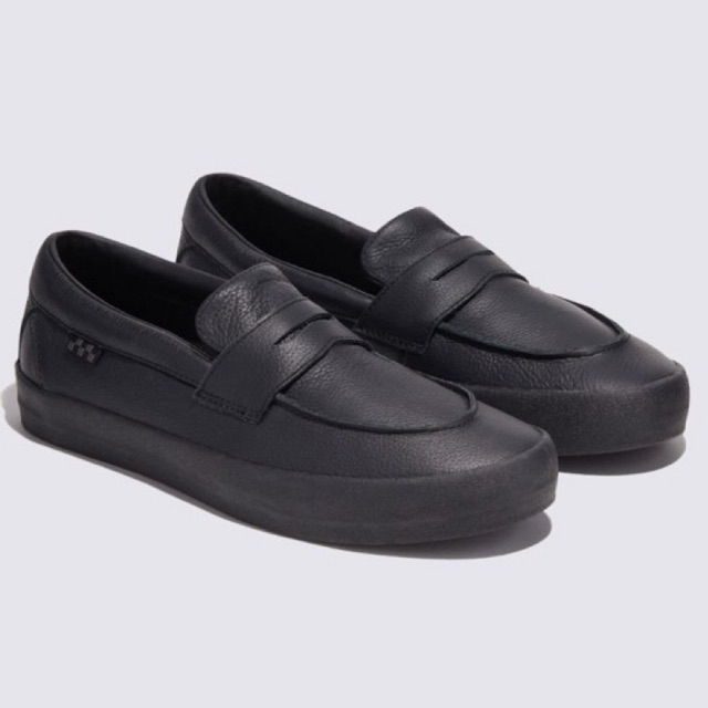 Vans Skate Loafer Shoes - Black/Black