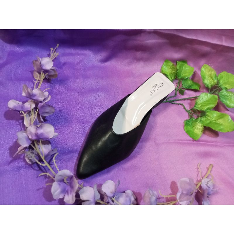 sepatu selop wanita ukuran jumbo size ukuran 45-37