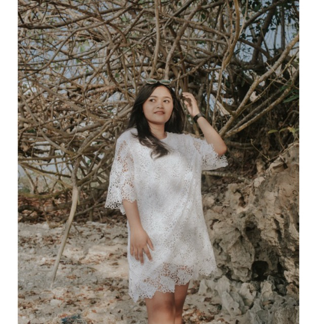 Preloved White Dress