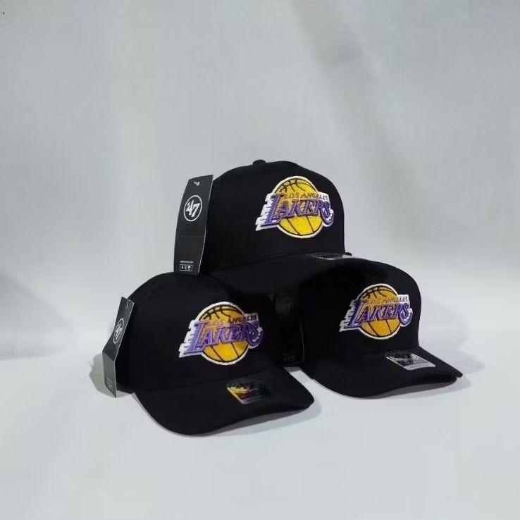 Topi Premium Hitam Lakers ORi Unisex NBA Club