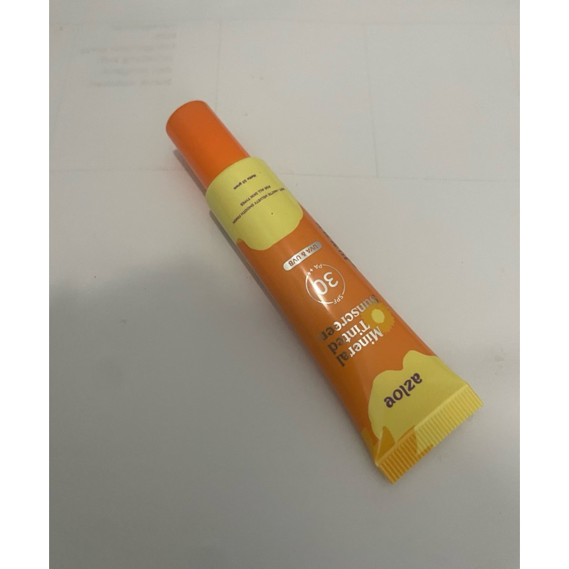 Preloved Azloe Tinted Sunscreen Hybrid Kulit Berminyak Berjerawat