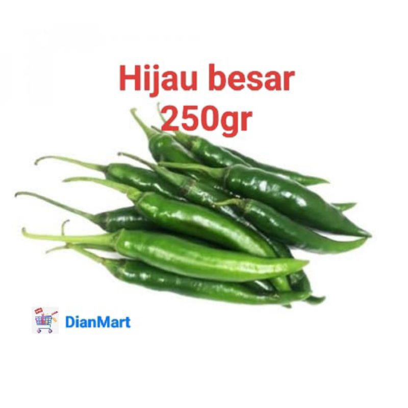 

cabai hijau besar 250gr