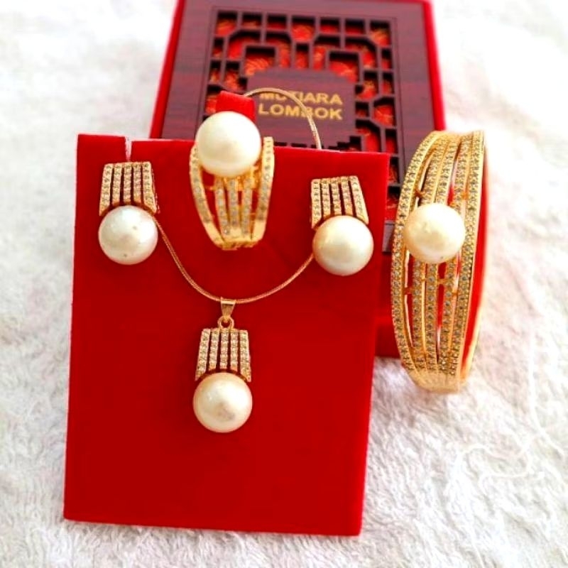 set mutiara laut asli lombok