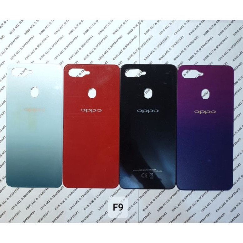 55HARGA TERMURAAH BACKDOOR BACKCOVER TUTUP BELAKANG OPPO F9 F9 PRO ORI NEW