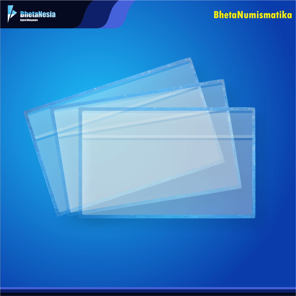 Mika Plastik Label Uang Kuno Model PMG Merek NPGS