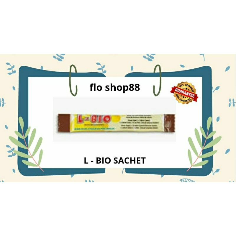 A - L BIO SACHET / L BIO SACHET UNTUK BAYI / LBIO SACHET