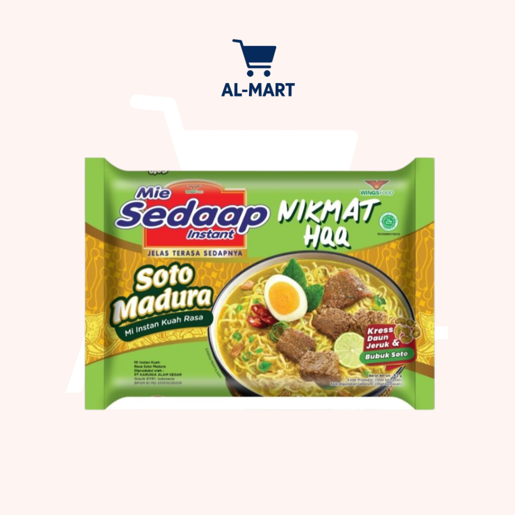 

Mie Sedaap Kuah Rasa Soto Madura Mi Sedap 82 gr