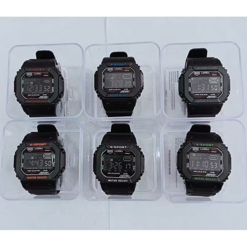 Jam Tangan Lasika Petak Type L8109 Box