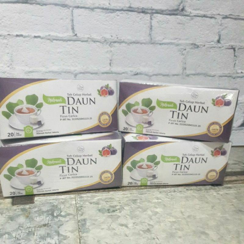 

Teh Celup Herbal Daun Tin