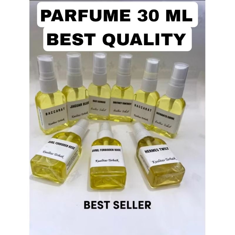 (30 ML PLASTIK) PARFUM REFFILE ISI 30 ML BOTOL PLASTIK KUALITAS PREMIUM HARGA TERMURAH