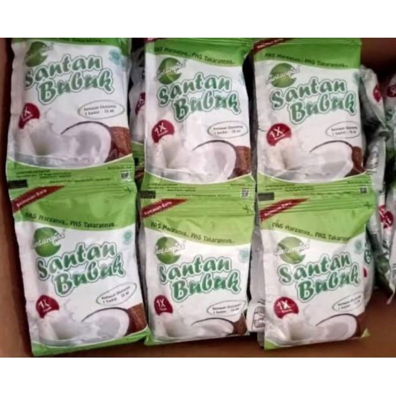 

Bubuk Santan PAS Instan Renceng isi 10pcs @13gram
