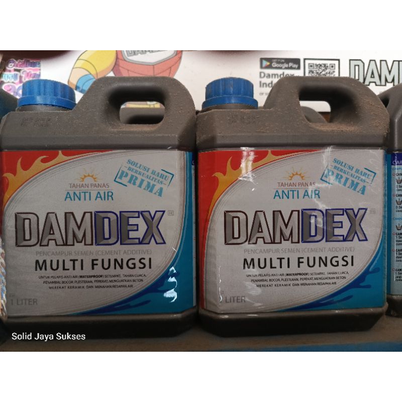 DAMDEX DAMDEK PENGERAS COR BETON ANTI BOCOR PELAPIS BAK KOLAM AN