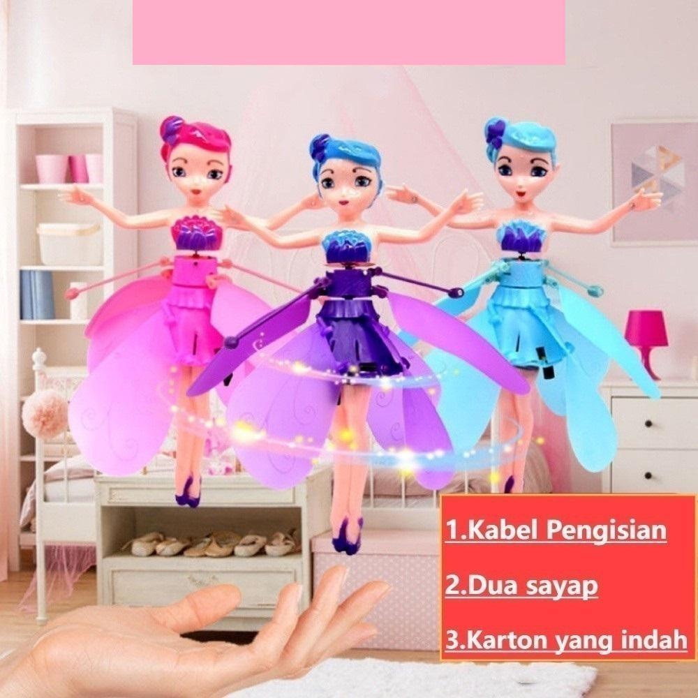 Mainan Anak Mainan Peri Terbang Sensor Karakter Mainan Peri Terbang Sensor Tangan