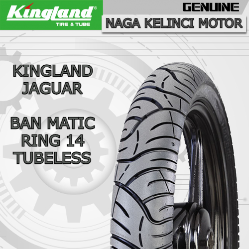 Ban Matic Kingland Jaguar Tubeless 70/90-14 // 80/90-14 // 90/90-14 // 80/80-14 // 90/80-14 // 100/8