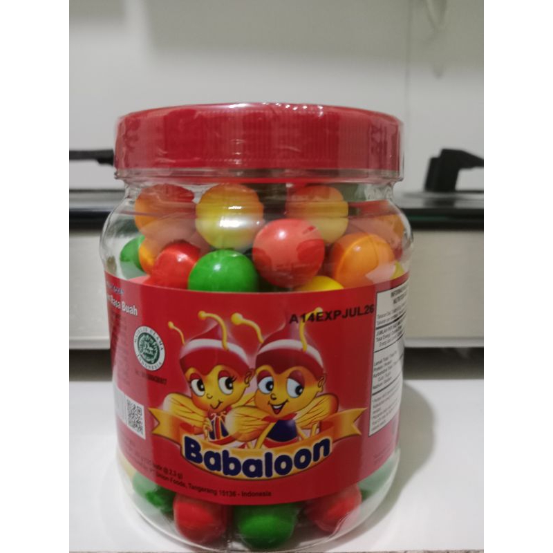 

Permen Karet jadul Babaloon Kemasan Toples 287 Gram