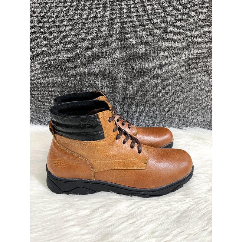 PSPGN.CO | original brand justin otto X6 sepatu kulit pria boot fashion tali kasual touring