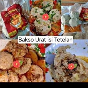 

bakso urat isi tetelan kuah mercon