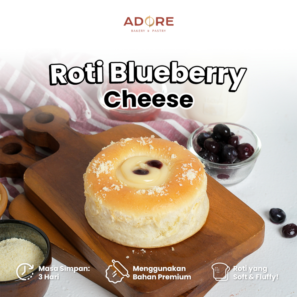 

Roti Blueberry Cheese
