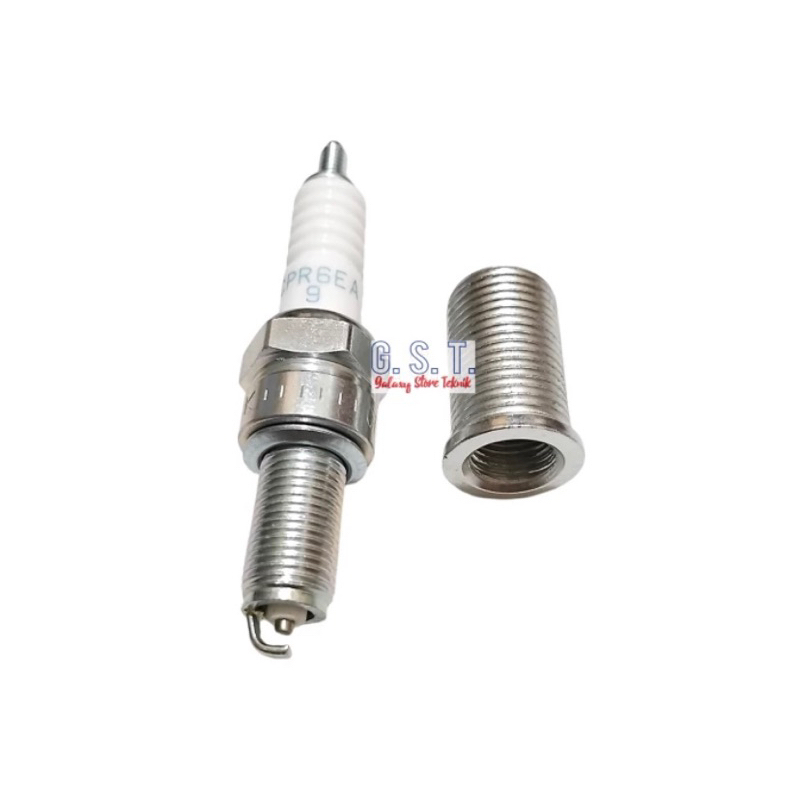 Sok drat bosh drat set busi KHARISMA CPR6EA-9 NGK