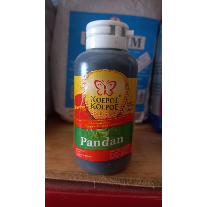 

Koepoe koepoe Pasta pandan 60ml / perisa pandan / pewarna pandan