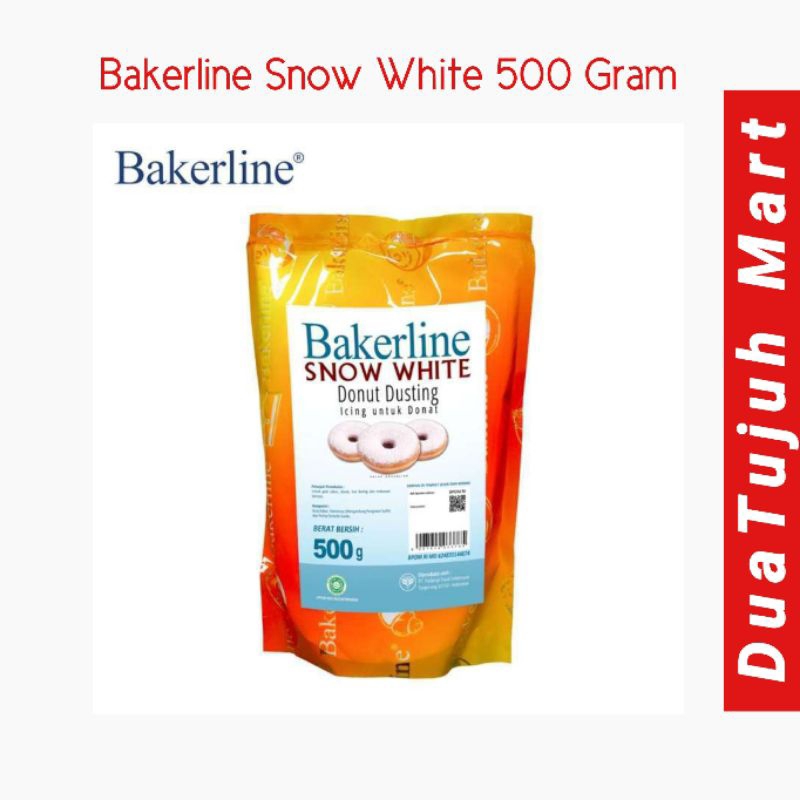 

Elmer-Bakerline Donut Dusting Snow White 500 gr Sensasi Dingin