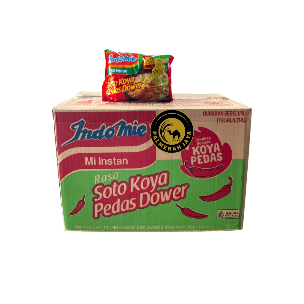 

Indomie Soto Koya Pedas Dower dan Soto Koya Nagih 1dus (40pcs)