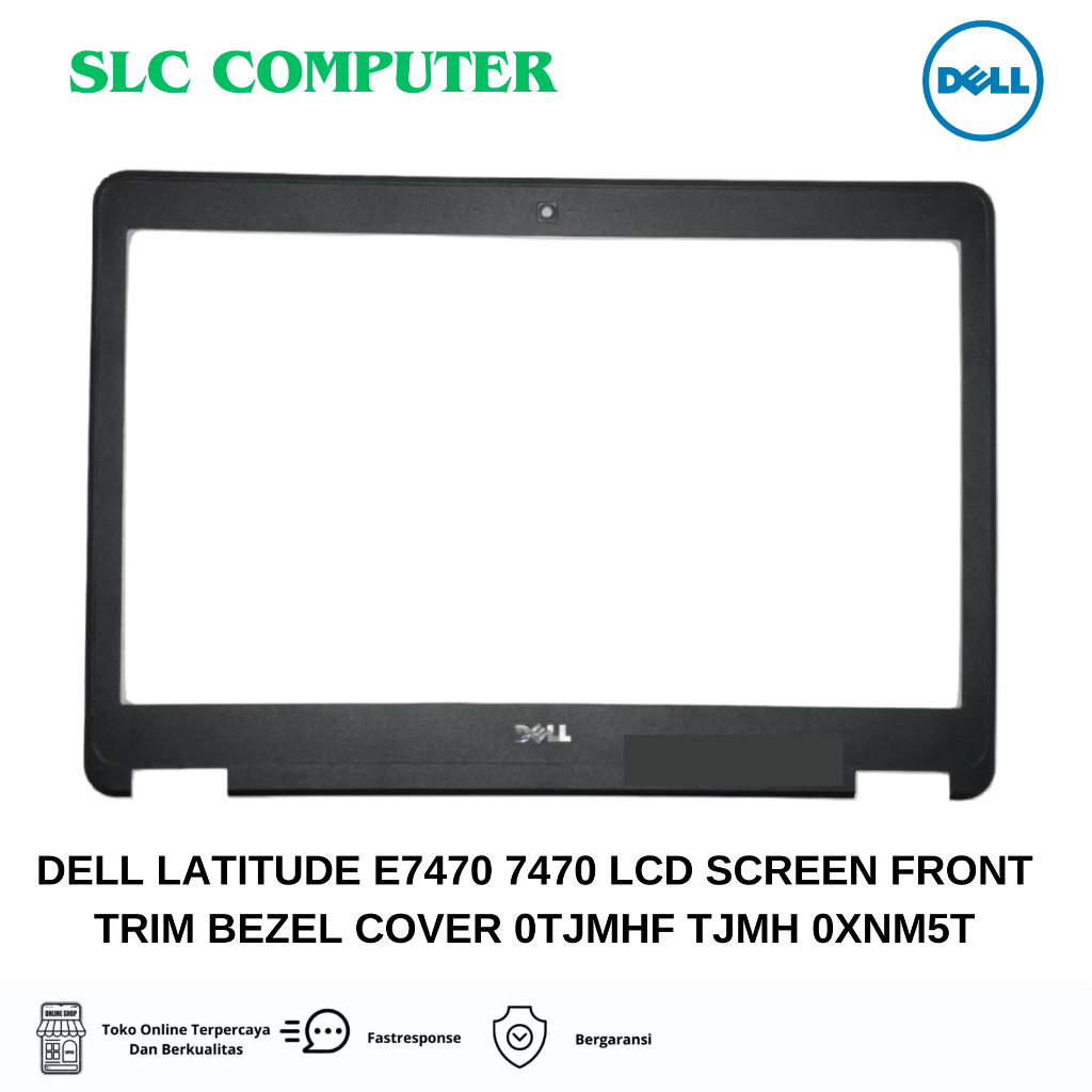 Bezel Lcd Screen Frame Cover Case Dell Latitude E7470 7470 0TJMHF Baru