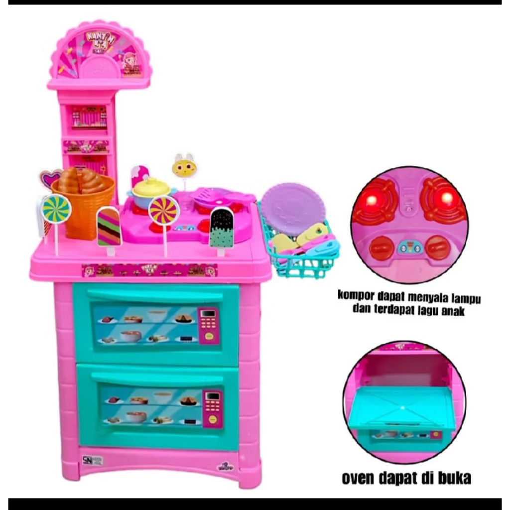 JUMBO Mainan Masak Masak /Mainan Anak Memasak Kantin Ria 141