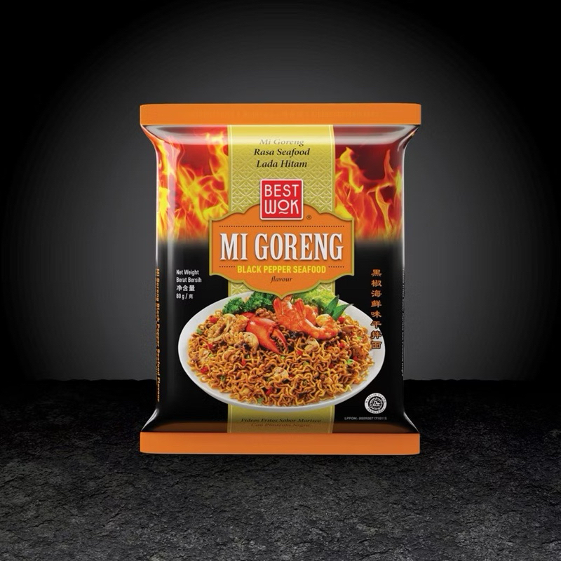 

BEST WOK MI GORENG BLACK PEPPER SEAFOOD