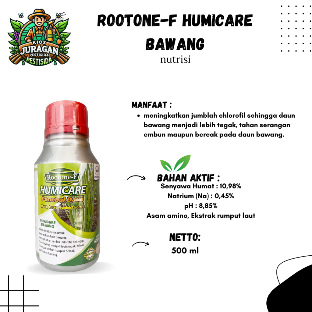 ROOTONE-F HUMICARE BAWANG 500ML