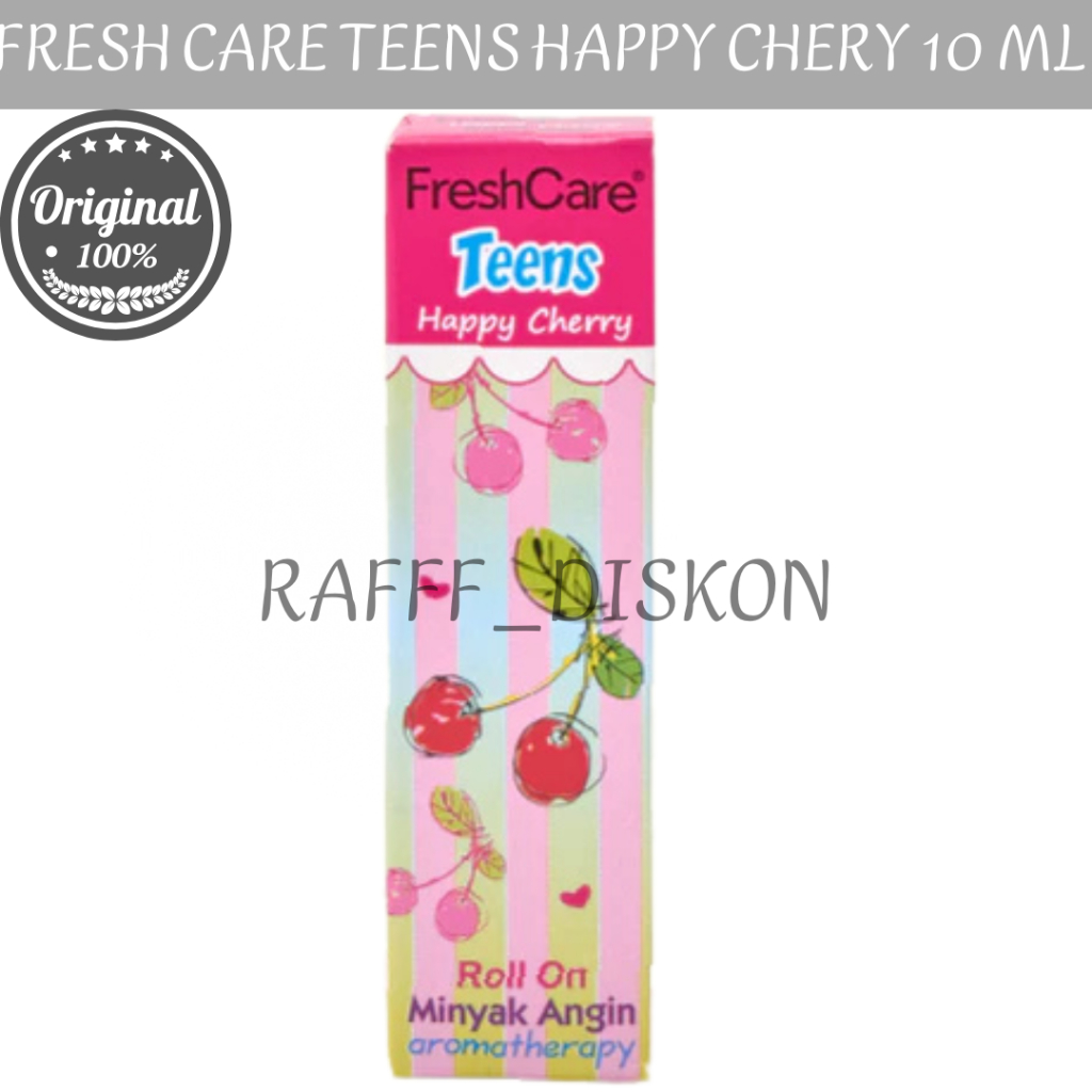 FreshCare Teens Happy Cherry 10ml - Aroma Ringan untuk Remaja & Anak / Freshcare Teens